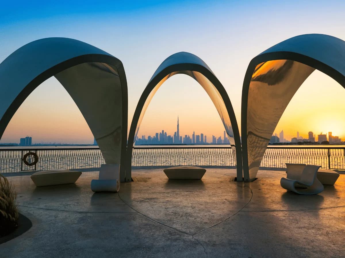 Dubai Creek Harbour promenade